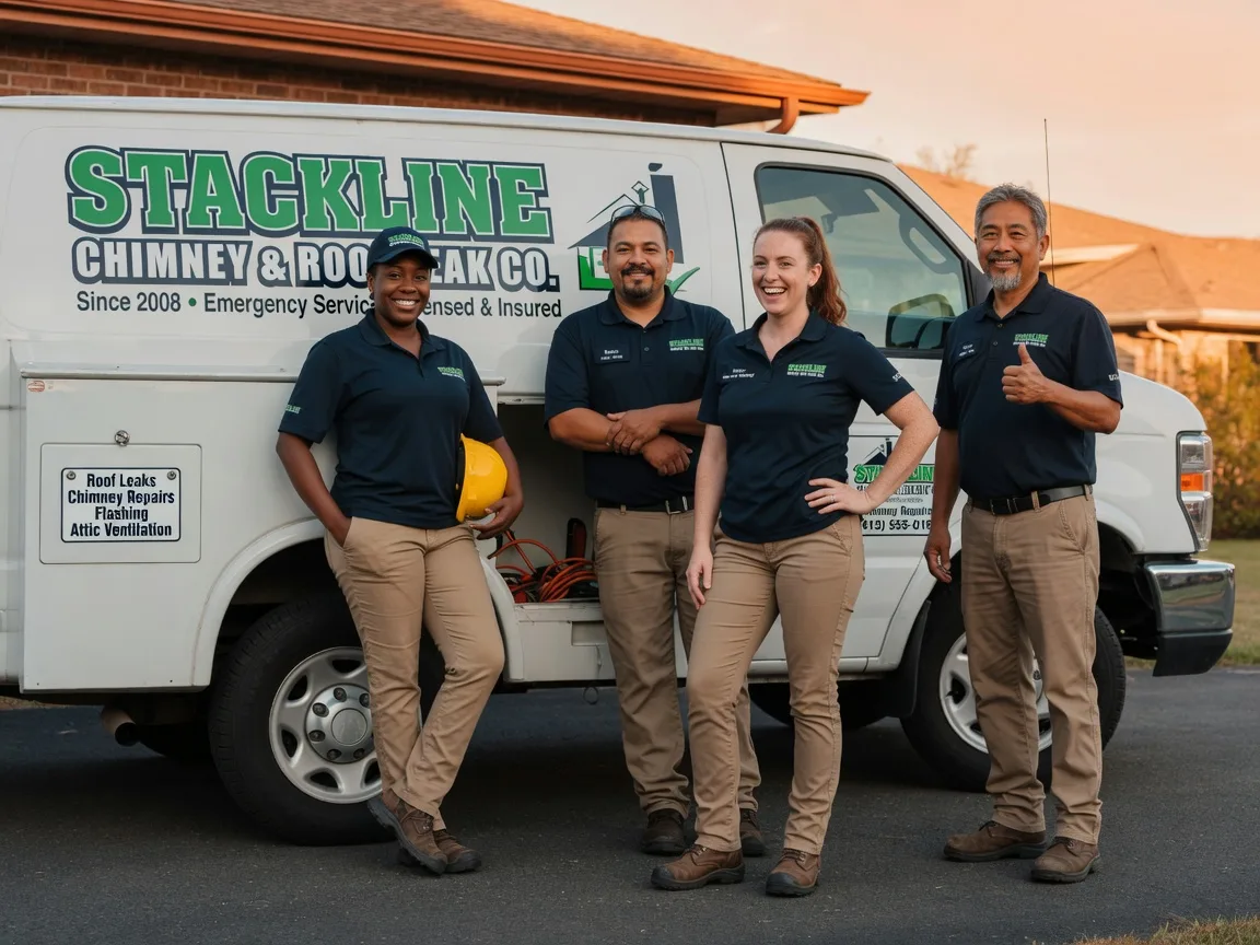Chimney flashing repair company in Spring Lake, MN